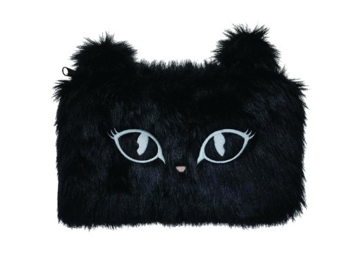 Peračník Memoris Fluffy cat, čierny
