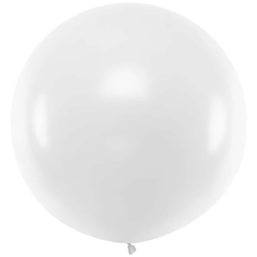 OBRI balón obrovská GUĽA 80 cm obria BIELE metrová svadba DEKORÁCIA SVADOBNÁ