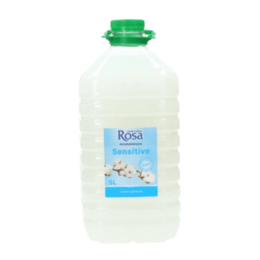 ROSA TEKUTÉ MYDLO 5L biele antibakteriálne PET