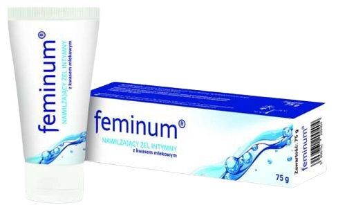 FEMINUM hydratačný intímny gél pre ženy s kyselinou mliečnou 75 g
