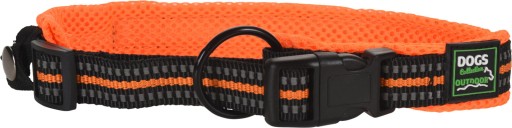 Neónový nastaviteľný obojok pre psa 42-55 cm