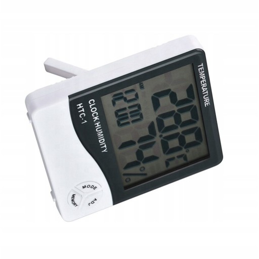 DIGITÁLNY vlhkomer TEPLOMER ELEKTRONICKÁ METEOSTANICA