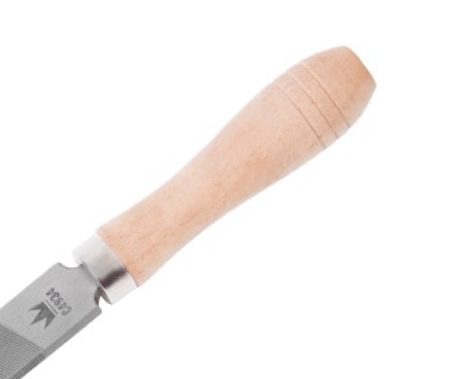PLOCHÉ PILNÍKY NA KOV #2 250 MM DREVENÁ RÚČKA C4937 RICHMANN