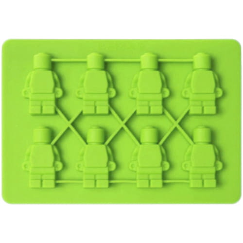 Silikónová forma, forma na čokolády, želé, želé, LEGO Green