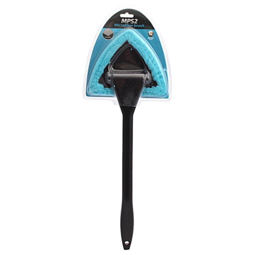 Umývač okien do auta, mikrovlákno, na odvod pary, rúčka 34 cm, blister