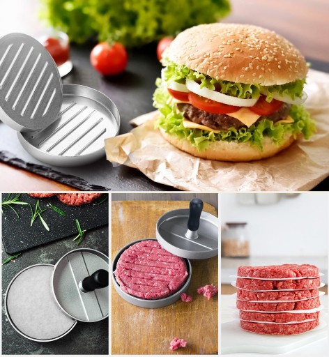 HLINÍKOVÁ LIŠOVACIA FORMA NA BURGEROVÉ KARTY 11,5 cm GRILOVACÍ LIS NA HAMBURGERY