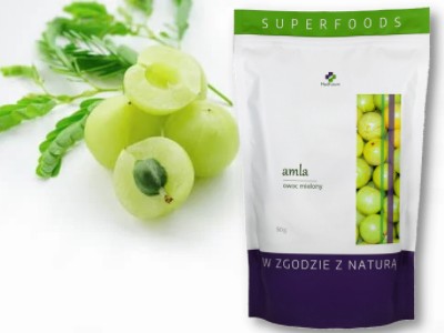 Amla indický egreš prášok z mletého ovocia 50 g