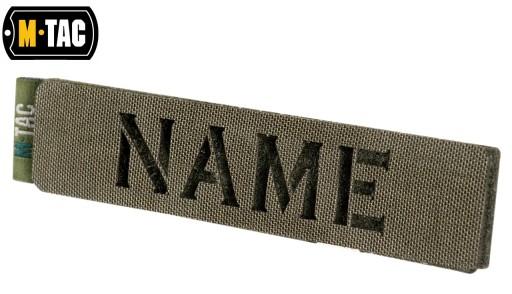 MOLLE M-TAC IDENTIFIKAČNÝ PANEL 120x26 RANGER ZELENÝ