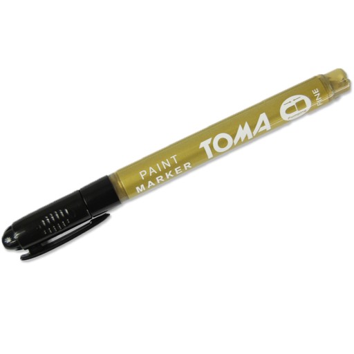 Toma TO-441 olejový značkovač 1,5 mm zlatý