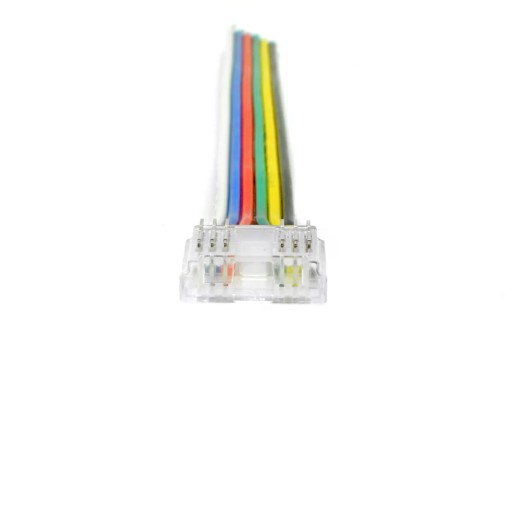 Konektor COB adaptéra - RGBCCT kábel 12mm 6PIN