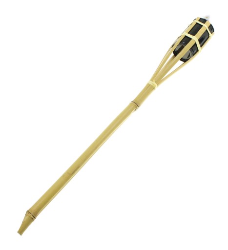 Bambusová záhradná baterka na saniach proti komárom 60 cm