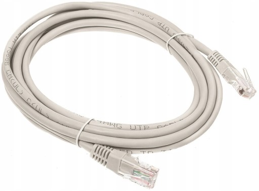ZLATÝ RJ45 SKÚTENÝ PÁR ETHERNETOVÝ LAN KÁBEL 15m