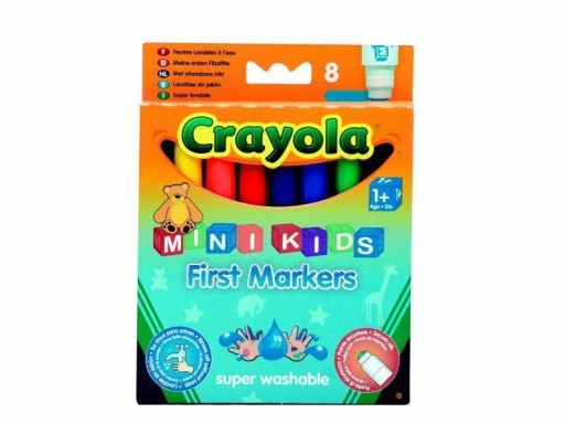 UMÝVAJÚCE SA SUPER ODOLNÉ 8 CRAYOLA UMÝVAJÚCE VÝLETY