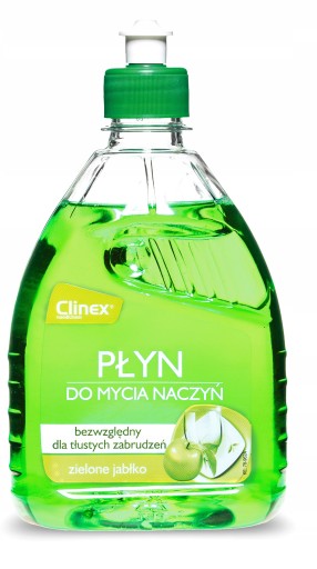 CLINEX - RUČNÉ UMÝVANIE - TEKUTINY NA UMÝVANIE RIADU - VÁPENKA - 500 ML