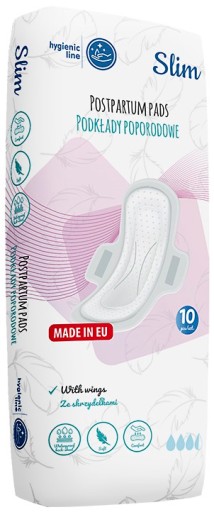AKUKU PÓRODNÉ VLOŽKY 10 ks