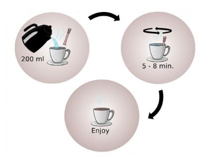 TEA STIR TURECKÁ POMARANČOVÁ OVOCNÁ ČAJ 20 TYČIN