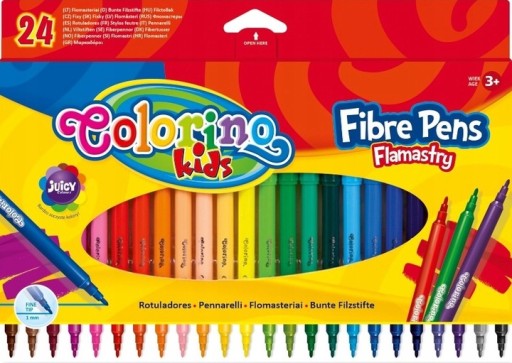 COLORINO KIDS fixky 24 farieb