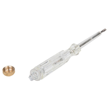 Tester napätia Deli Tools EDL8001, 100-250V (biely)
