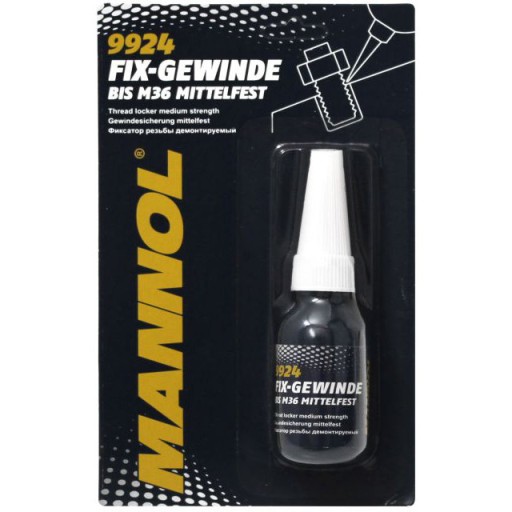 MANNOL 9924 LEPIDLO ZAISTENIE ZÁVITU 10ml