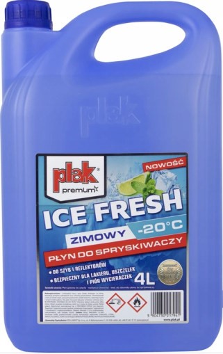 PLAK ICE FRESH ZIMNÁ KVAPALINA DO OSTREKOVAČOV -20C 4L