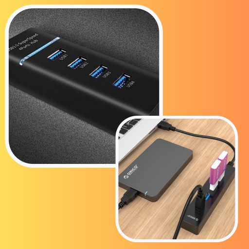 SPLITTER PORT SPLITTER HUB 4x USB 3.0