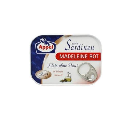 Appel Filety sardiniek bez kože v olivovom oleji 105g