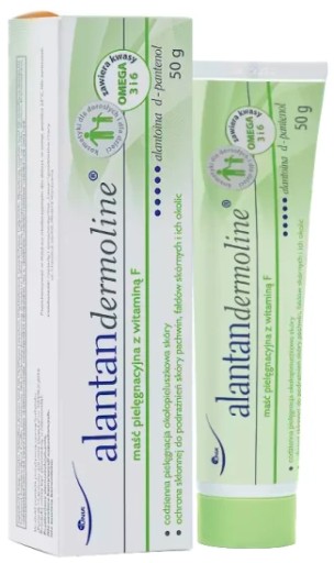 Alantan Dermoline ošetrujúca masť s vitamínom F pre deti 50 g