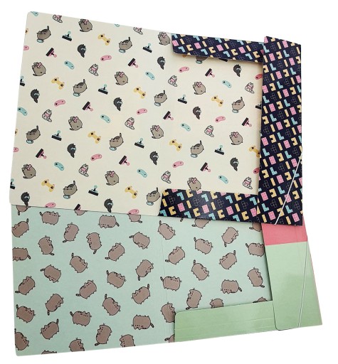 Leporelo s gumičkou A4 Cat PUSHEEN Kitten Unipap
