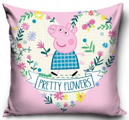 Jasiek obliečka na vankúš PEPPA PIG 40x40