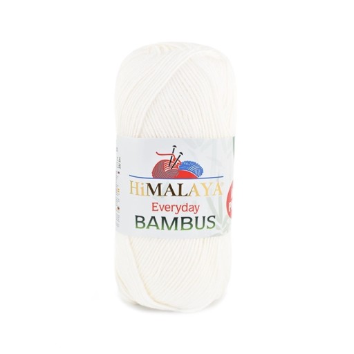 Himalaya Everyday Bamboo priadza 01 / biela