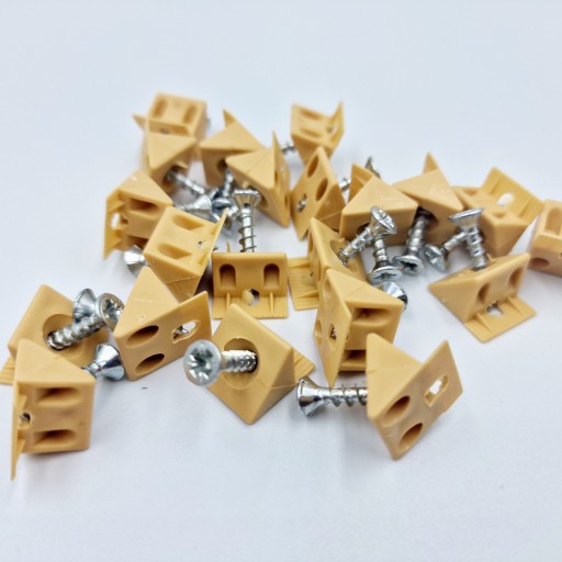 100x Stabilizátor zadnej steny so skrutkou 3,5x20mm