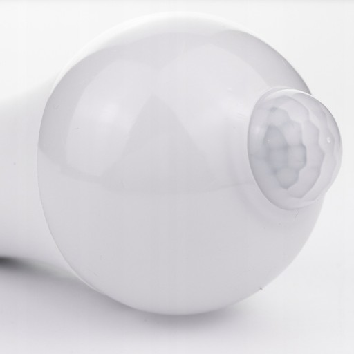 E27 12W LED žiarovka s pohybovým a súmrakovým senzorom
