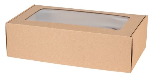 KRABIČKA S OKIENKOVÝM KARTÓNOM 35x20x10 DARČEKOVÉ BALENIE