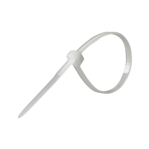 Sťahovacie pásky UV Sťahovacie pásky - 100 ks 3,6 x 150 mm, biele