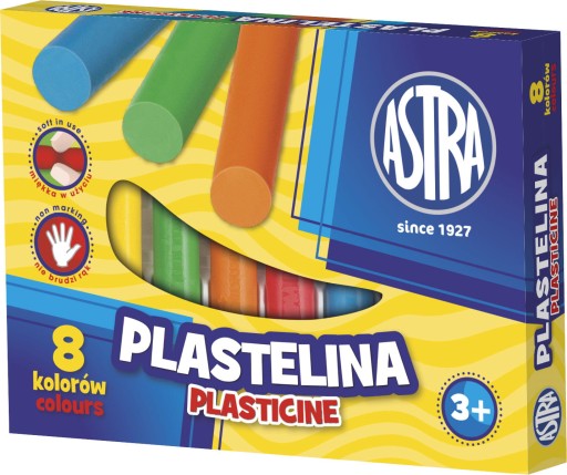 PLASTICINA ASTRA 8 FAREB