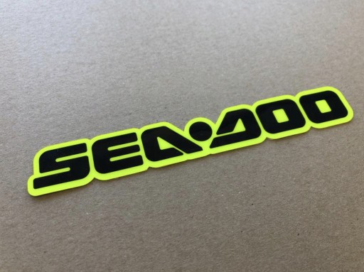 Nálepky Sea-Doo 15cm - Fluo