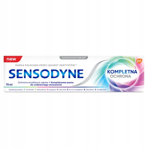 Sensodyne Kompletná ochranná zubná pasta 75 ml