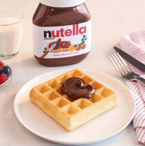 Nutella Mini Cream ďakovný darček pre hostí darček SVÄTÉ PRIJÍMANIE
