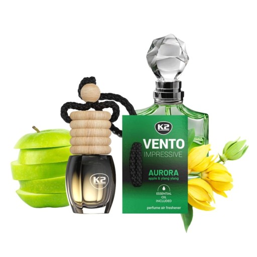 Prívesok na osviežovač vône do auta K2 VENTO Solo Impressive AURORA 8 ml