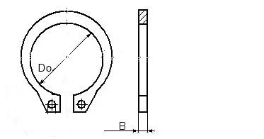 SEGER Externý Seger Ring Z 48 1 sada = 10 ks