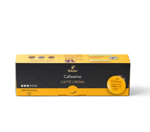 Kávové kapsuly Tchibo Crema Fine Aroma 10 kapsúl