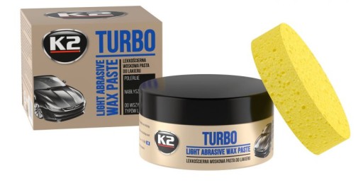 K2 TURBO TEMPO Leštiaca pasta na farbu 250g