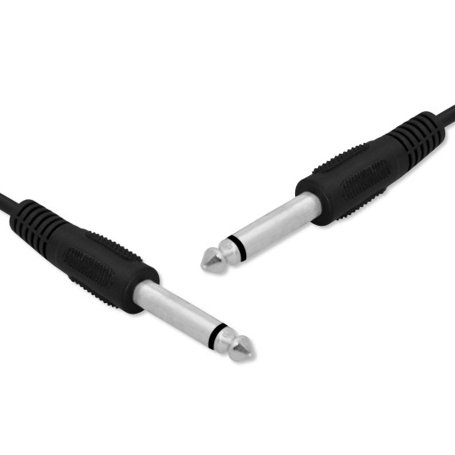 KÁBLOVÝ GITAROVÝ KÁBEL KONEKTOR 6,3MM 3M