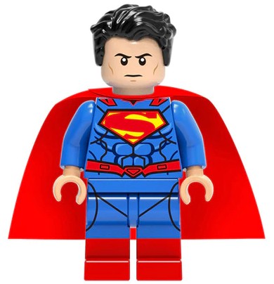 BLOKUJE SUPERMANOVU POSTAVU SUPER MAN DC Super Heroes
