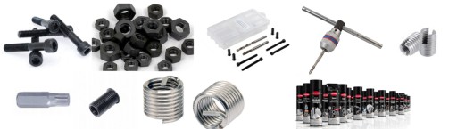Závitové vložky do závitu M5X0,8mm 2,5D 10 ks