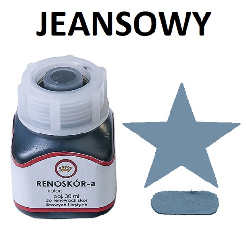 FARBA NA KOŽU RENO LEATHER Denim koža