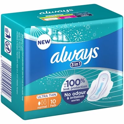Vždy 10 ks Ultra Normal s krídelkami