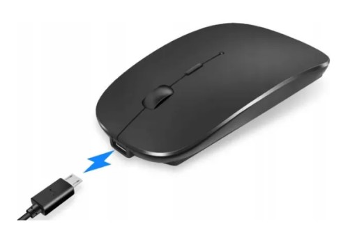 BEZDRÔTOVÁ OPTICKÁ MYŠ, PODSVETLENÁ MR 12, BEZKLIKNUTÁ MYŠ BLUETOOTH