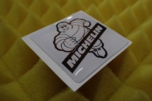 NÁLEPKA MICHELIN 3D NÁLEPKA 3,8 x 3,8 cm