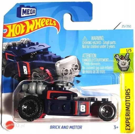 Hot Wheels HTC55 Brick and Motor Experimotors 2024 auto